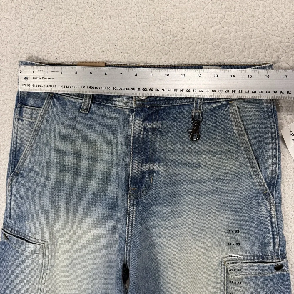 PacSun Blake Extreme Baggy Carpenter Jeans Men's 31x32 Y2K Streetwear Grunge - Picture 8 of 11